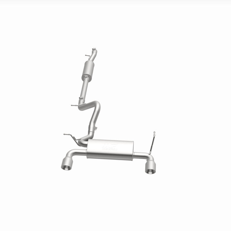 MagnaFlow Cat-Back 12-16 Jeep Wrangler GT 3.6L V6 Black Tips