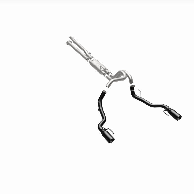 MagnaFlow SYS Cat-Back 2017 Ford F-150 Raptor 3.5L Dual Black Coated 3in Tips