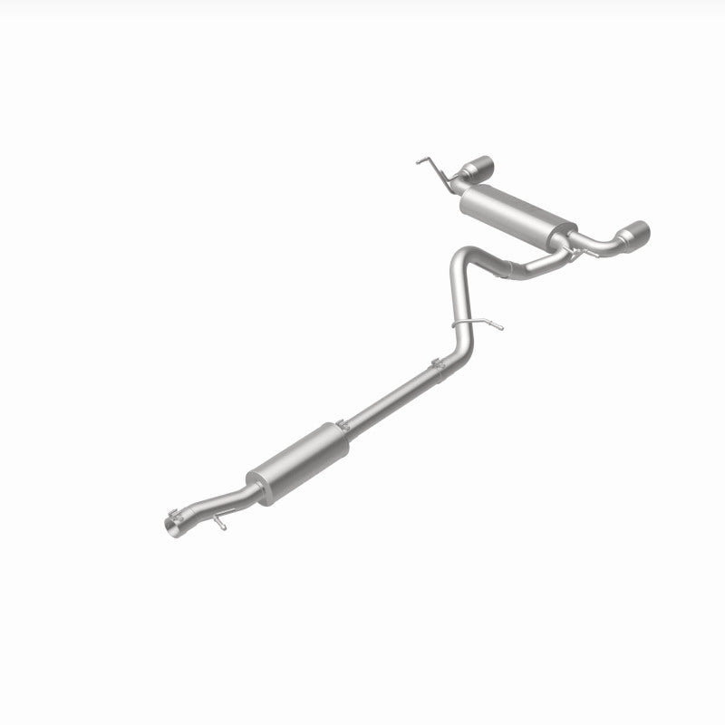 MagnaFlow Cat-Back 12-16 Jeep Wrangler GT 3.6L V6 Black Tips