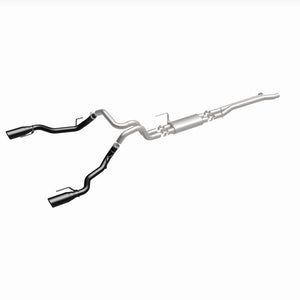 MagnaFlow SYS Cat-Back 2017 Ford F-150 Raptor 3.5L Dual Black Coated 3in Tips