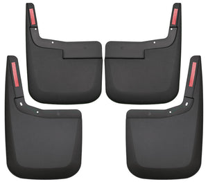 Husky Liners 2015-2017 Ford F-150 w/o Fender Flares Front and Rear Mud Guards - Black