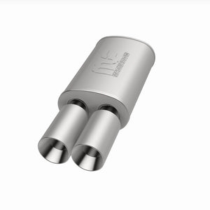 MagnaFlow Muffler W/Tip Mag SS 14X5X8 2.25/3.