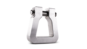 Body Armor 4x4 Mega D-Ring Machined Silver Single