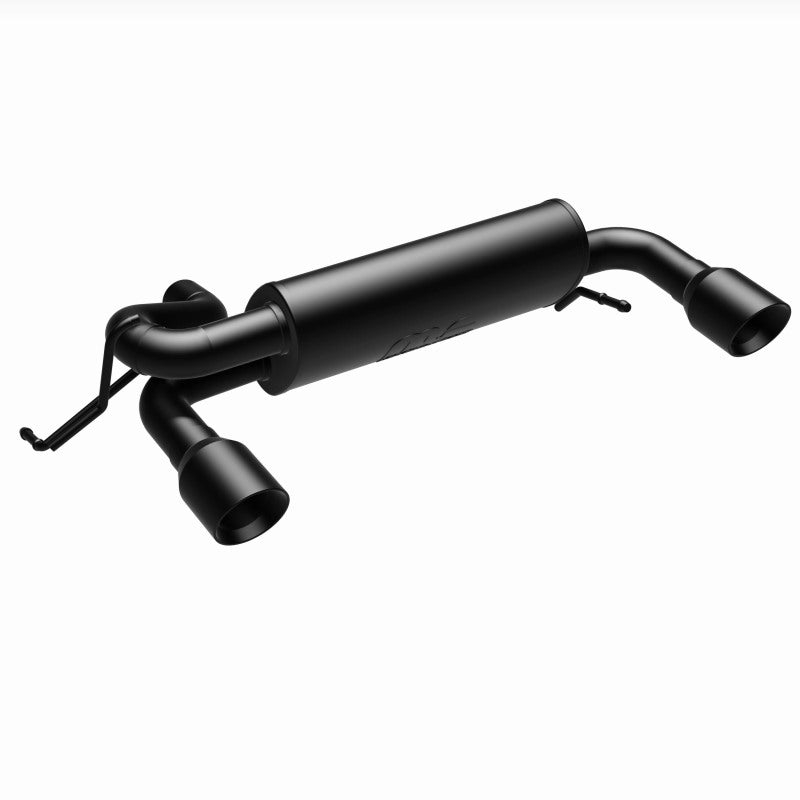 MagnaFlow 2021 Ford Bronco 2.3L I-4 Axle-Back Exhaust w/ Dual Split Rear Style Exit- Black Tips