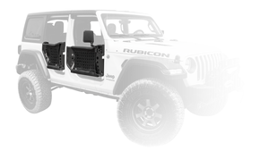 Body Armor 4x4 2018+ Jeep Wrangler JL and Gladiator JT Trail Doors Front Pair