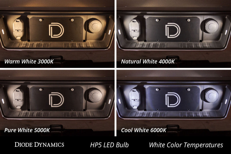 Diode Dynamics 194 LED Bulb HP5 LED - Cool - White (Pair)