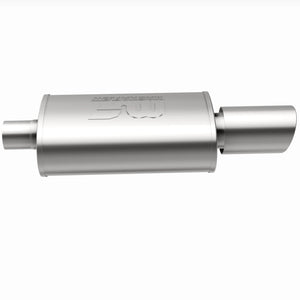 MagnaFlow Muffler W/Tip Mag SS 14X5X8 2.25/4.
