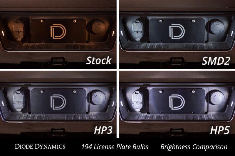 Diode Dynamics 194 LED Bulb HP5 LED - Cool - White (Pair)